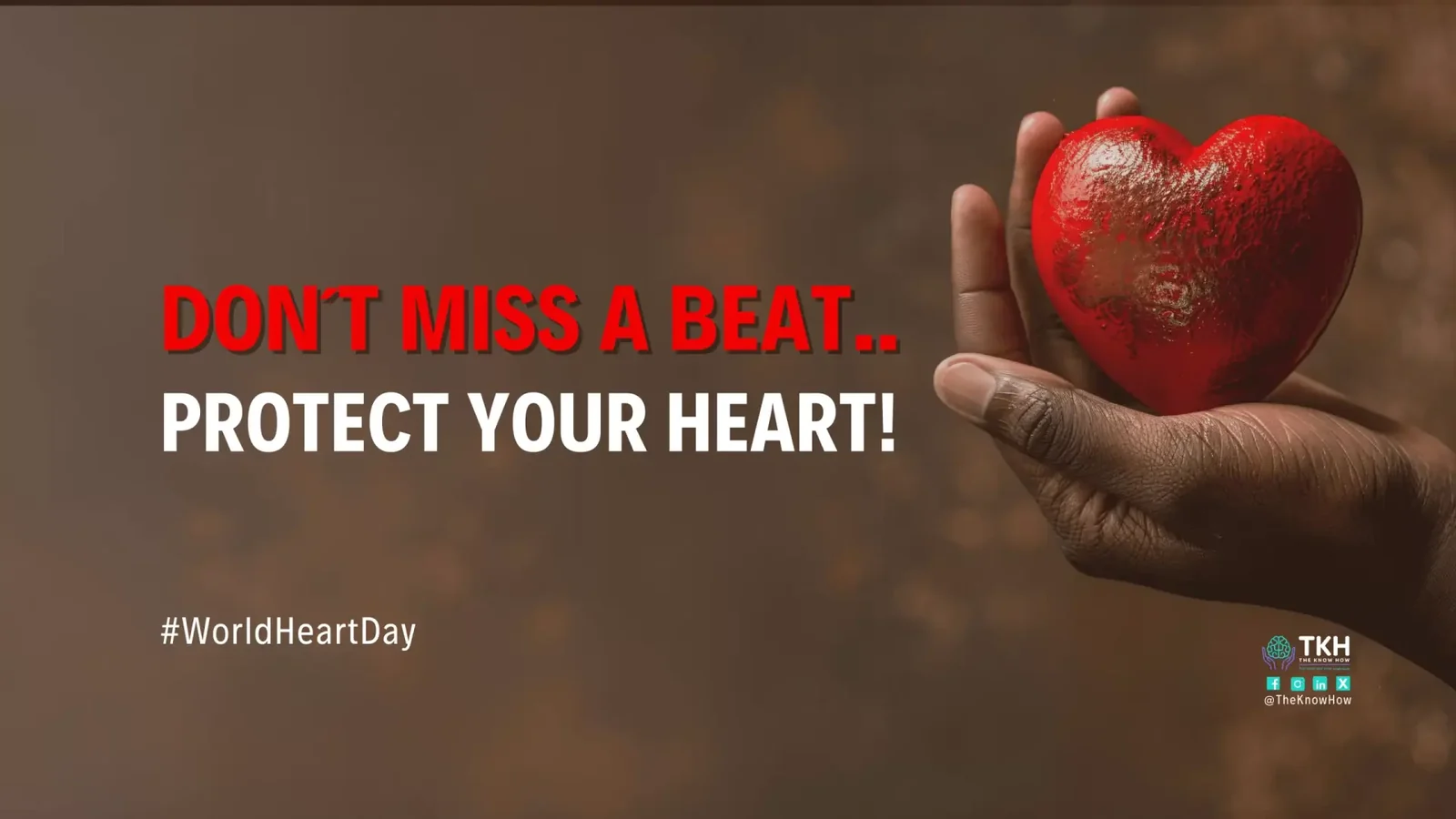 Don't miss a beat: Protect your heart!