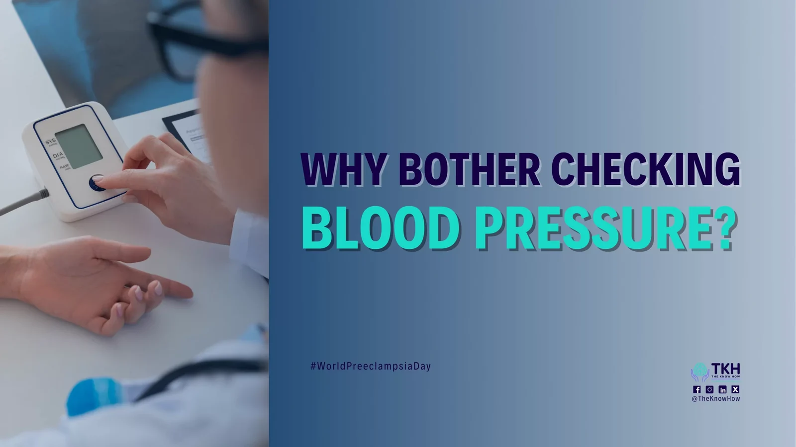 Why bother checking blood pressure?