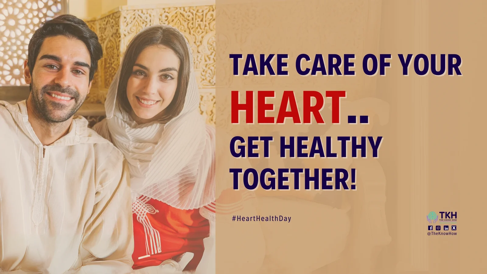 Take care of your heart: Get healthy together!