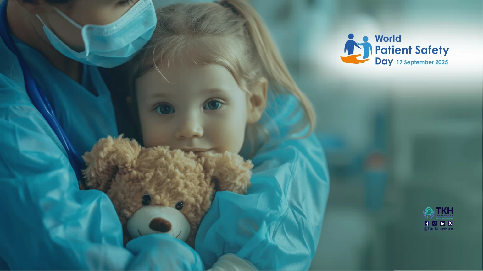 Patient safety healthcare standards - medical team ensuring safe and quality patient care