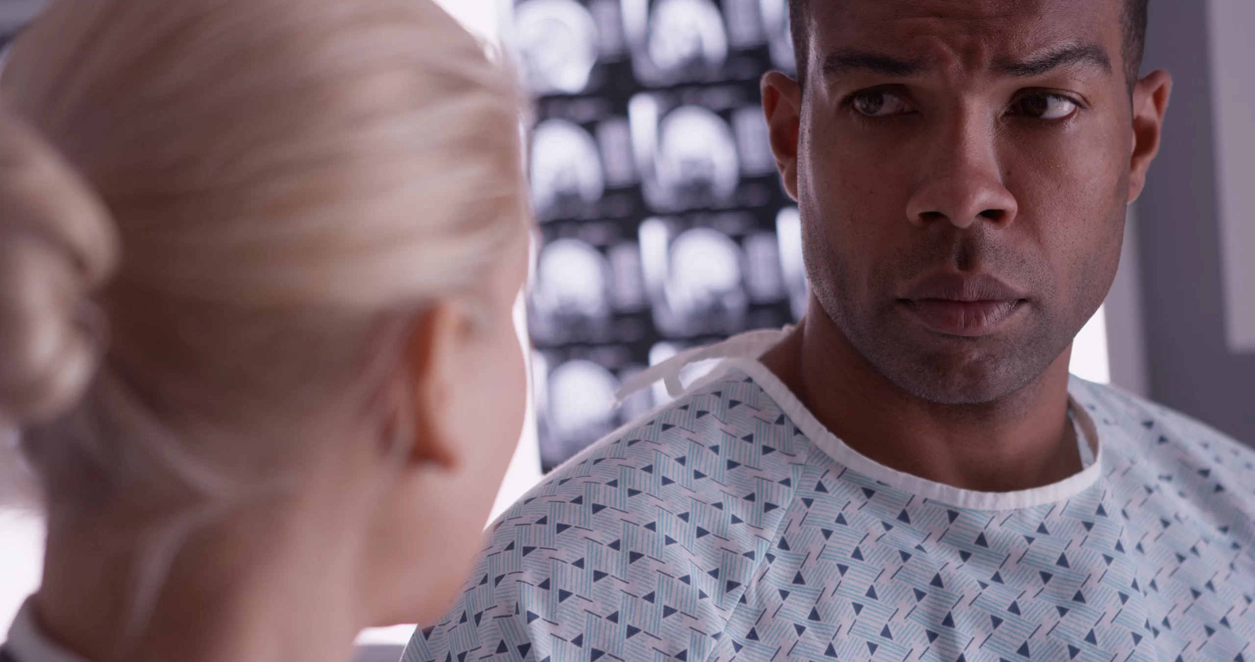 Patient consultation with healthcare professional - medical support and personalized care in hospital setting