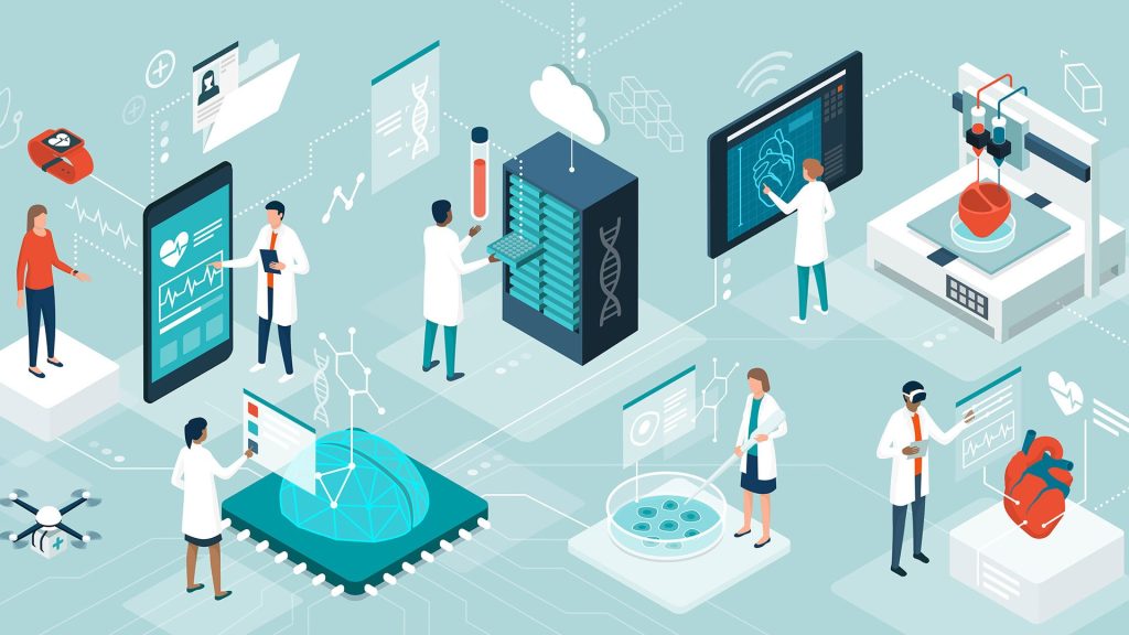 Professional healthcare and medical services imagery - quality patient care